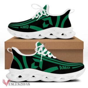 Amd Logo Custom Shoes, Best Running Shoes For Fans - Vesles2014S 1