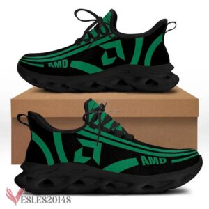 Amd Logo Custom Shoes, Best Running Shoes For Fans - Vesles2014S