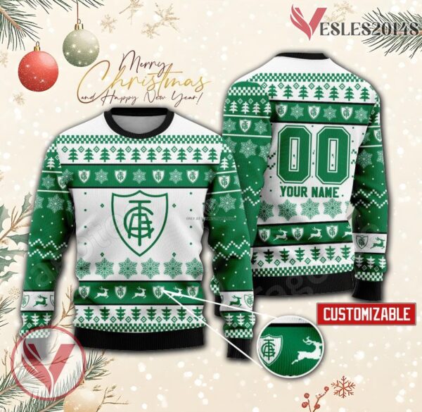 America MG Custom Ugly Christmas Sweater, Unique Gift For Fans - Vesles2014s