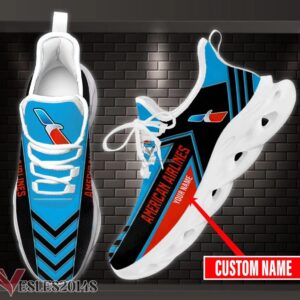 American Airlines Custom Shoes Style 1, Best Running Shoes For Fans - Vesles2014S 1