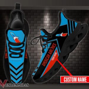 American Airlines Custom Shoes Style 1, Best Running Shoes For Fans - Vesles2014S