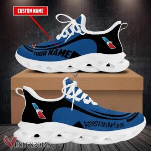 American Airlines Logo Custom Shoes Style 1, Best Running Shoes For Fans - Vesles2014S 1