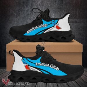 American Airlines Logo Custom Shoes Style 10, Best Running Shoes For Fans - Vesles2014S