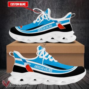 American Airlines Logo Custom Shoes Style 11, Best Running Shoes For Fans - Vesles2014S 1