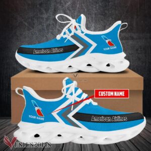 American Airlines Logo Custom Shoes Style 12, Best Running Shoes For Fans - Vesles2014S 1