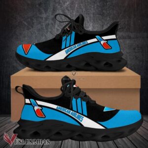 American Airlines Logo Custom Shoes Style 13, Best Running Shoes For Fans - Vesles2014S