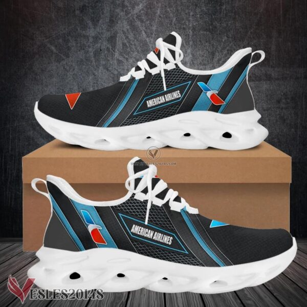 American Airlines Logo Custom Shoes Style 14, Best Running Shoes For Fans - Vesles2014S 1