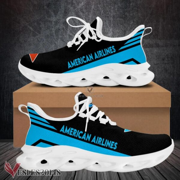 American Airlines Logo Custom Shoes Style 14, Best Running Shoes For Fans - Vesles2014S 1