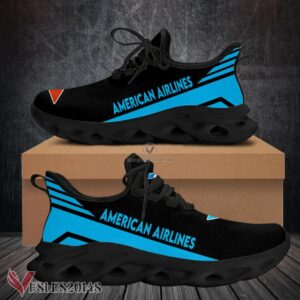 American Airlines Logo Custom Shoes Style 14, Best Running Shoes For Fans - Vesles2014S