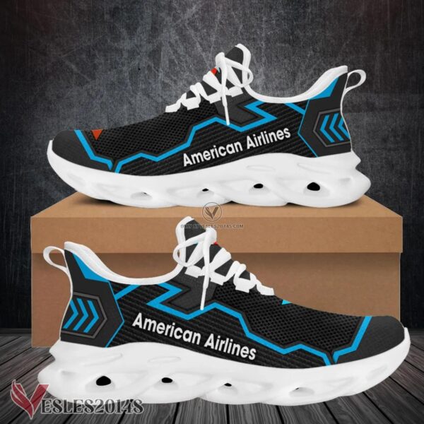 American Airlines Logo Custom Shoes Style 15, Best Running Shoes For Fans - Vesles2014S 1