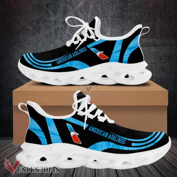 American Airlines Logo Custom Shoes Style 16, Best Running Shoes For Fans - Vesles2014S 1