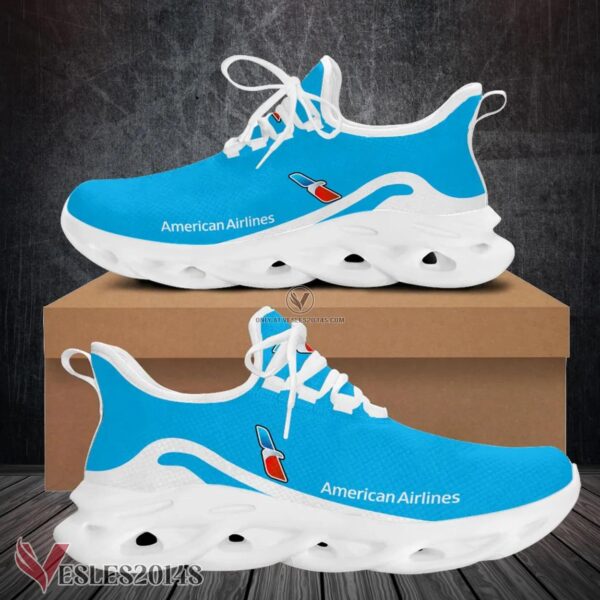 American Airlines Logo Custom Shoes Style 19, Best Running Shoes For Fans - Vesles2014S 1