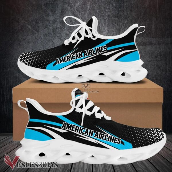 American Airlines Logo Custom Shoes Style 2, Best Running Shoes For Fans - Vesles2014S 1