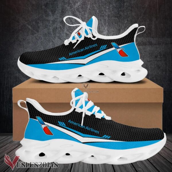 American Airlines Logo Custom Shoes Style 20, Best Running Shoes For Fans - Vesles2014S 1
