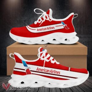 American Airlines Logo Custom Shoes Style 24, Best Running Shoes For Fans - Vesles2014S 1