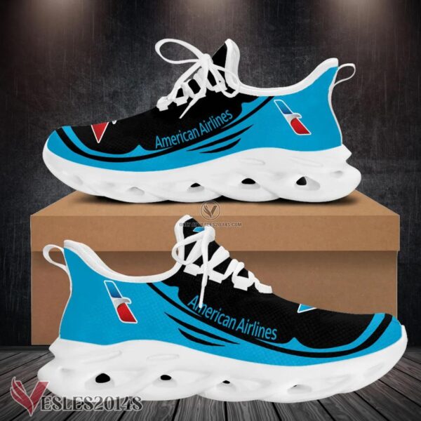 American Airlines Logo Custom Shoes Style 25, Best Running Shoes For Fans - Vesles2014S 1