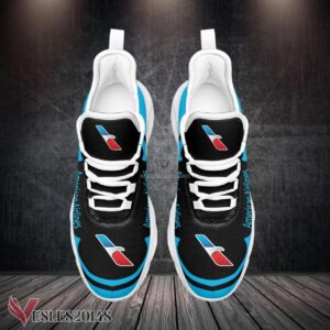 American Airlines Logo Custom Shoes Style 25, Best Running Shoes For Fans - Vesles2014S 3