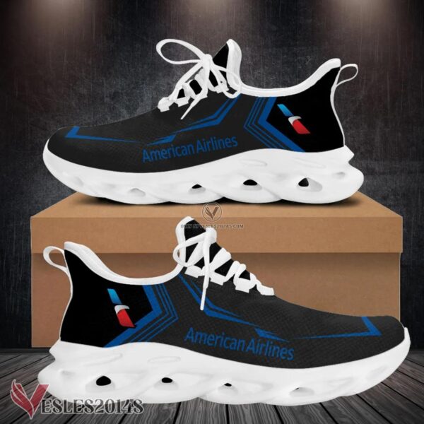 American Airlines Logo Custom Shoes Style 26, Best Running Shoes For Fans - Vesles2014S 1