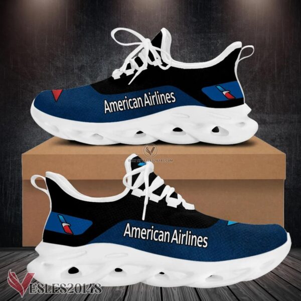 American Airlines Logo Custom Shoes Style 28, Best Running Shoes For Fans - Vesles2014S 1