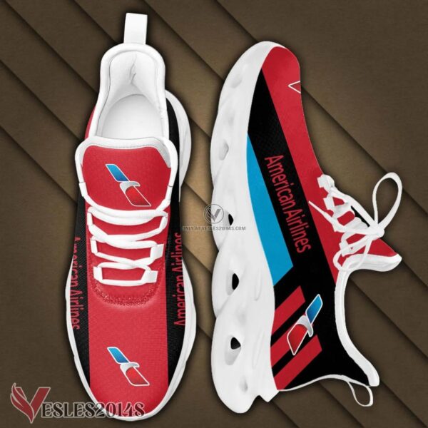 American Airlines Logo Custom Shoes Style 29, Best Running Shoes For Fans - Vesles2014S 1