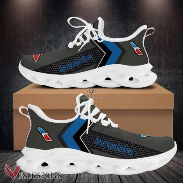 American Airlines Logo Custom Shoes Style 30, Best Running Shoes For Fans - Vesles2014S 1