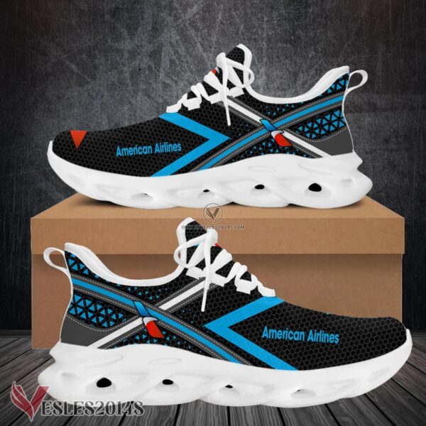American Airlines Logo Custom Shoes Style 4, Best Running Shoes For Fans - Vesles2014S 1