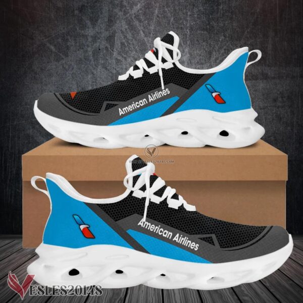 American Airlines Logo Custom Shoes Style 5, Best Running Shoes For Fans - Vesles2014S 1