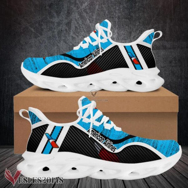 American Airlines Logo Custom Shoes Style 6, Best Running Shoes For Fans - Vesles2014S 1