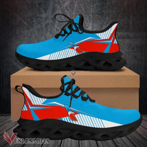 American Airlines Logo Custom Shoes Style 6, Best Running Shoes For Fans - Vesles2014S