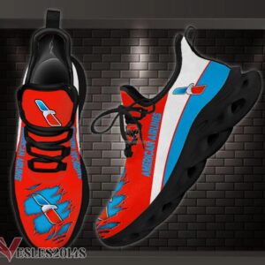 American Airlines Logo Custom Shoes Style 7, Best Running Shoes For Fans - Vesles2014S