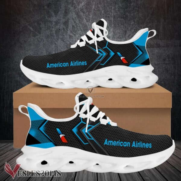 American Airlines Logo Custom Shoes Style 8, Best Running Shoes For Fans - Vesles2014S 1
