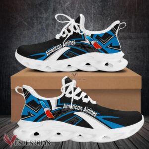 American Airlines Logo Custom Shoes Style 9, Best Running Shoes For Fans - Vesles2014S 1