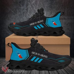 American Airlines Logo Custom Shoes Style 9, Best Running Shoes For Fans - Vesles2014S