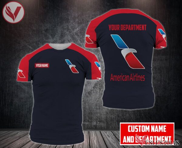 American Airlines Uniform Custom Clothes Style 80, Unique Gifts For Employee - Vesles2014s 2