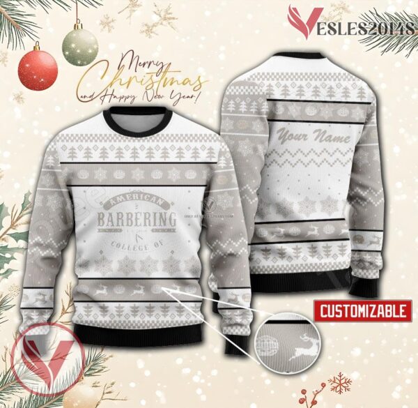 American College of Barbering - Florence Custom Ugly Christmas Sweater, Unique Gift For Fans - Vesles2014s