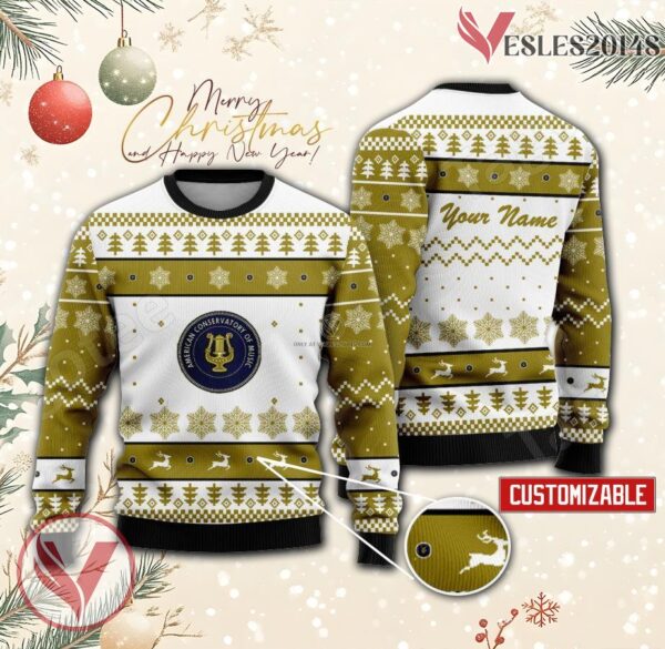 American Conservatory of Music Custom Ugly Christmas Sweater, Unique Gift For Fans - Vesles2014s