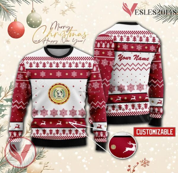 American David Livingstone University of Florida Custom Ugly Christmas Sweater, Unique Gift For Fans - Vesles2014s