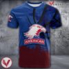 American Eagles Basketball Grunge Pattern Unique Personalized T Shirts - Vesles2014S