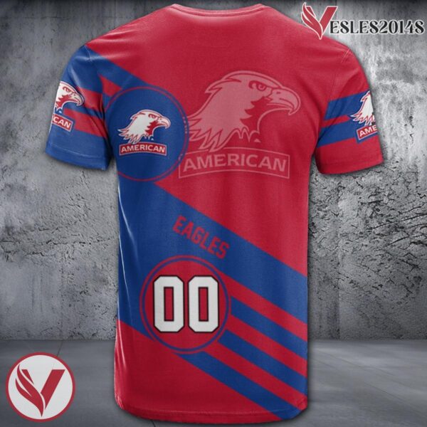 American Eagles Logo Custom NCAA Shirt, Unique Sport Gifts For Fans - Vesles2014s 1