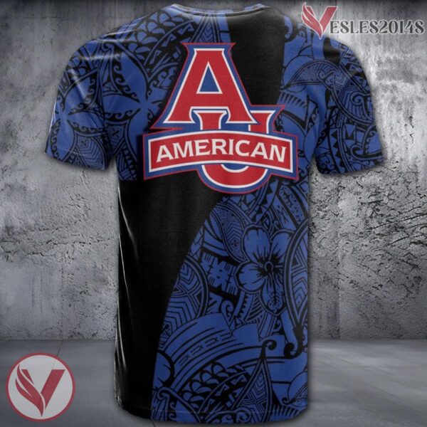 American Eagles Polynesian Pattern Shirt, Unique Sport Gifts For Fans - Vesles2014s 1