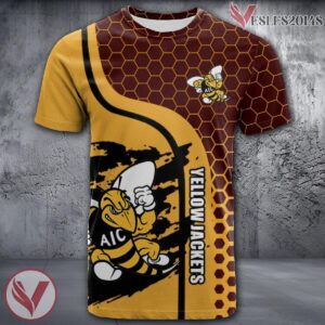 American International Yellow Jackets NCAA Custom Shirt, Unique Sport Gifts For Fans - Vesles2014s