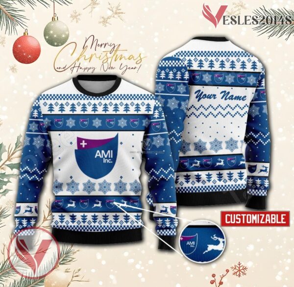 American Medical Institute Inc. Custom Ugly Christmas Sweater, Unique Gift For Fans - Vesles2014s