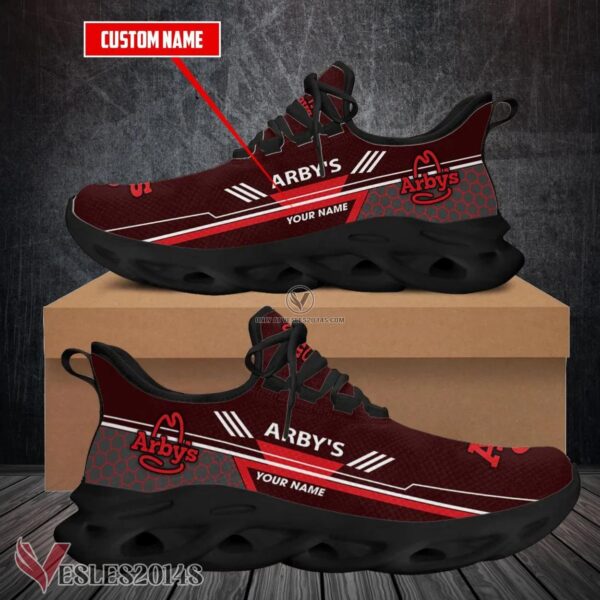 Arby's Logo Custom Shoes Style 12, Best Running Shoes For Fans - Vesles2014S