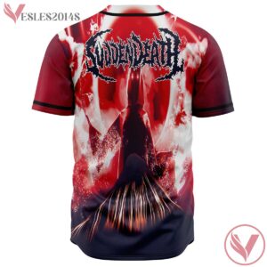 Archdemon Svdden Death Sublimated Red Jersey For EDM Festivals - Vesles2014s 1