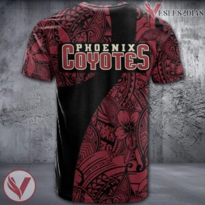Arizona Coyotes Polynesian Pattern Shirt, Perfect Gifts For NHL Fans - Vesles2014s 1