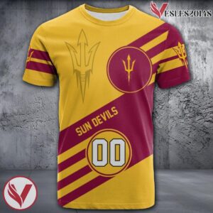 Arizona State Sun Devils Logo Custom NCAA Shirt, Unique Sport Gifts For Fans - Vesles2014s