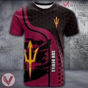 Arizona State Sun Devils NCAA Custom Shirt, Unique Sport Gifts For Fans - Vesles2014s