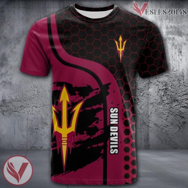 Arizona State Sun Devils NCAA Custom Shirt, Unique Sport Gifts For Fans - Vesles2014s
