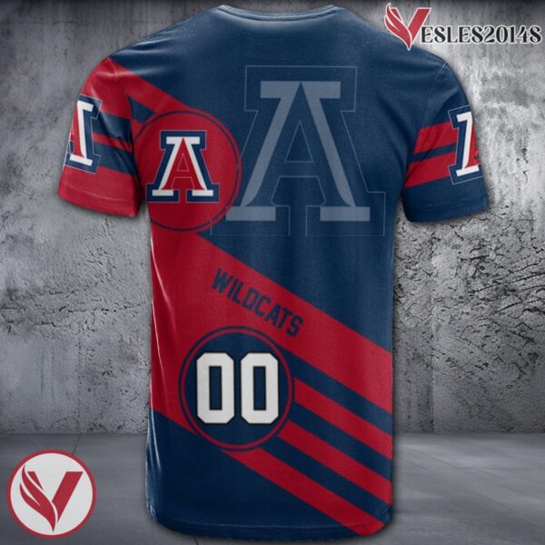 Arizona Wildcats Logo Custom NCAA Shirt, Unique Sport Gifts For Fans - Vesles2014s 1