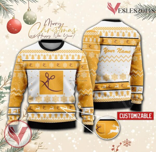 Arkansas College of Barbering and Hair Design Custom Ugly Christmas Sweater, Unique Gift For Fans - Vesles2014s